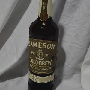 Jameson Limited Edition Cold Brew Bottle 750 ml Empty